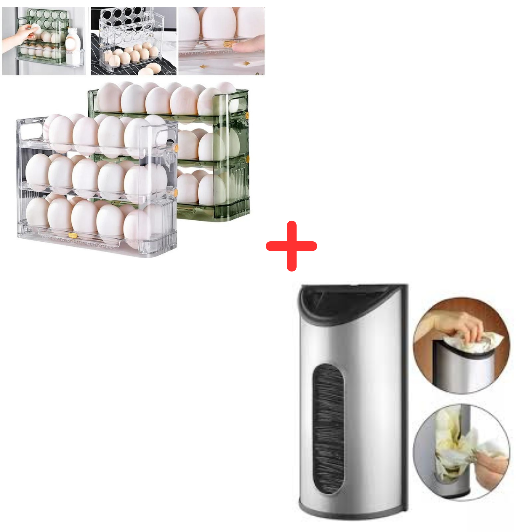 O.de huevosx30 + dispensador de bolsas